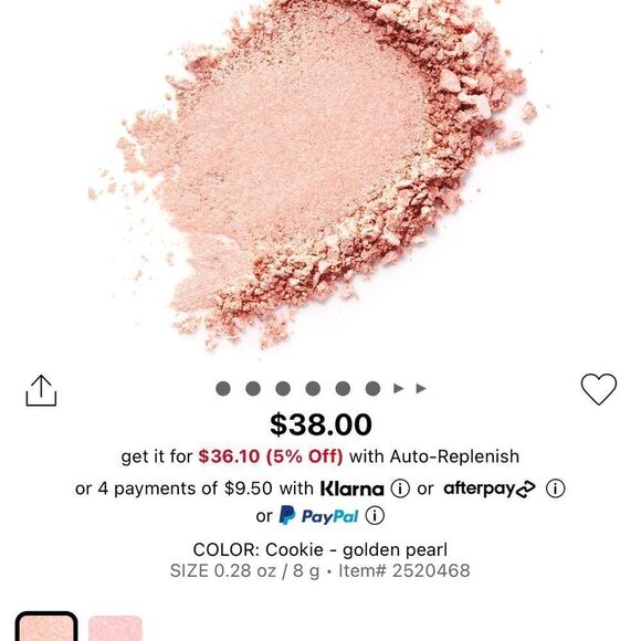 NEW BENEFIT COSMETICS Shimmer Finish Powder Highlighters - Picture 5 of 8